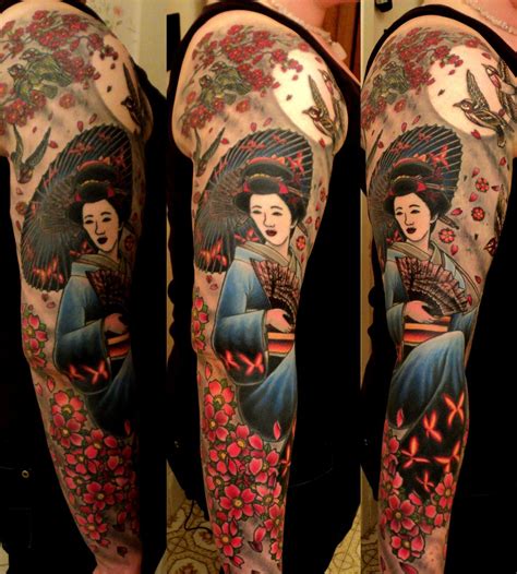 geisha tattoo japanese